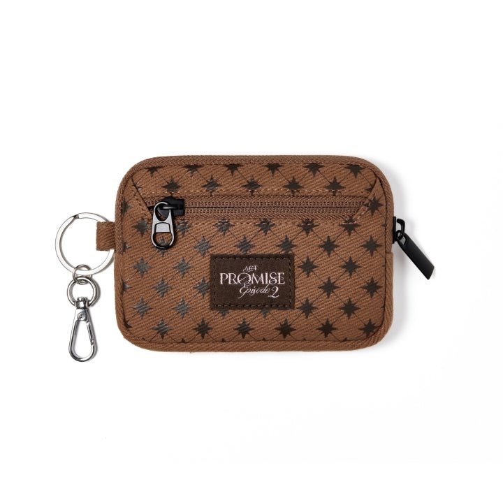 txt - multi mini pouch (brown) 1