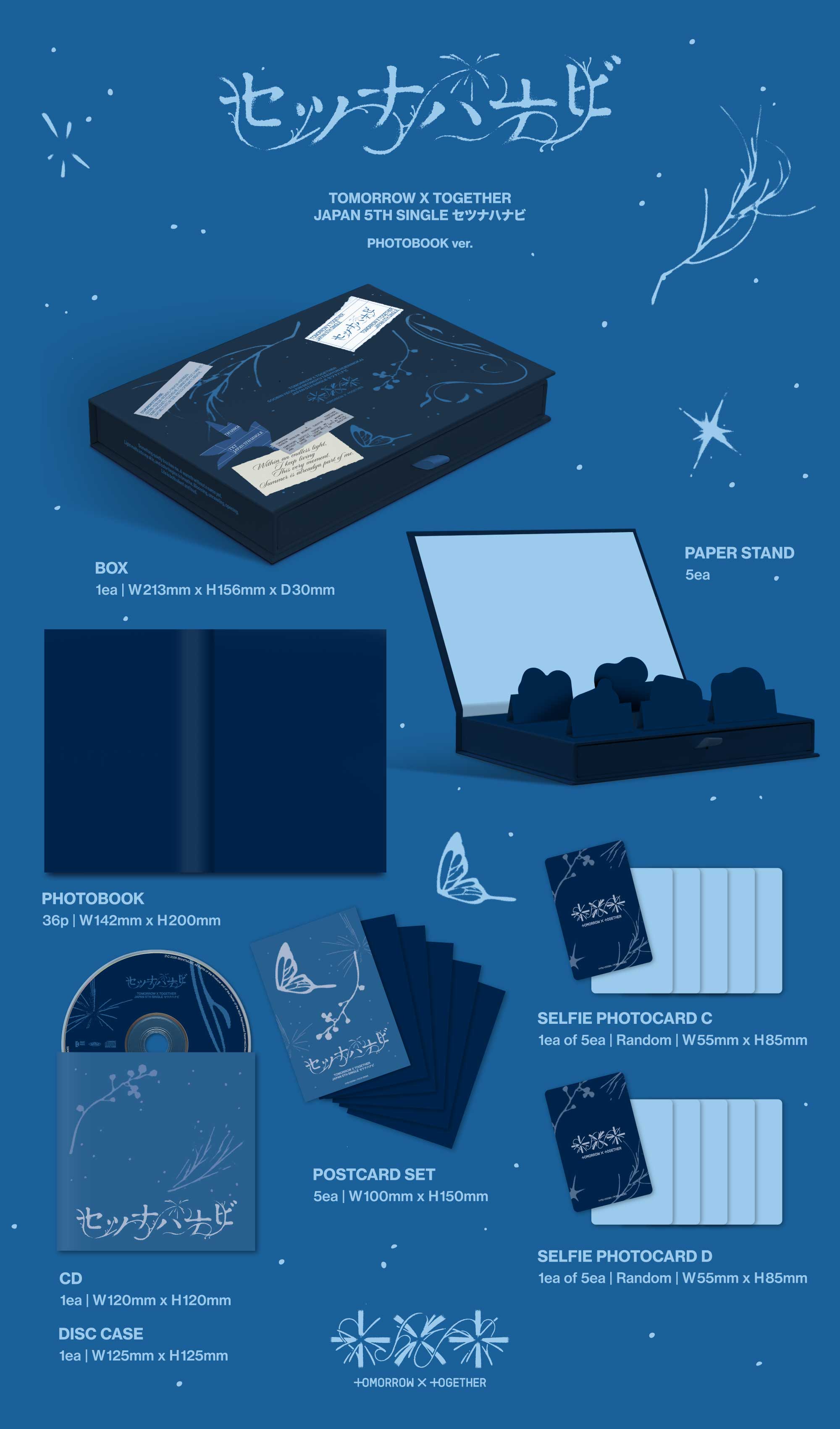 [Album]TXT - Setsuna Hanabi (Japan 5th SINGLE) [Photobook Edition Ver.]-product_vendor, lowest price, EU shipping, Pre order benefit