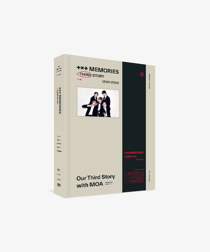 Txt - tomorrow x together memories : third story dvd 1