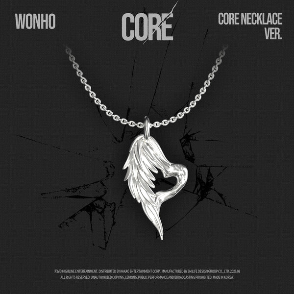 [Album]WONHO - CORE (EP) [CORE NECKLACE Ver.]-product_vendor, lowest price, EU shipping, Pre order benefit