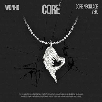 [Album]WONHO - CORE (EP) [CORE NECKLACE Ver.]-product_vendor, lowest price, EU shipping, Pre order benefit