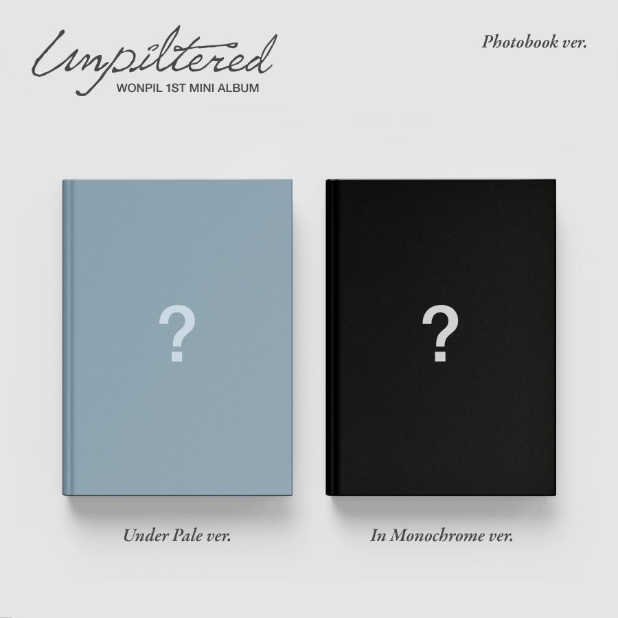 [Album]WONPIL(DAY6) - Unpiltered (1st mini album) [Photobook Ver. / 2 versions set RANDOM] - product_vendor,