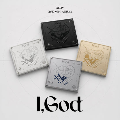 [Album]XLOV (엑스러브) - I,God (2nd Mini Album) [RANDOM]. HELLOLIVE POB - product_vendor,