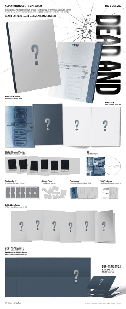 [Album]XDINARY HEROES (8th Mini Album) [Photobook Ver. / 2 versions set RANDOM] - product_vendor,