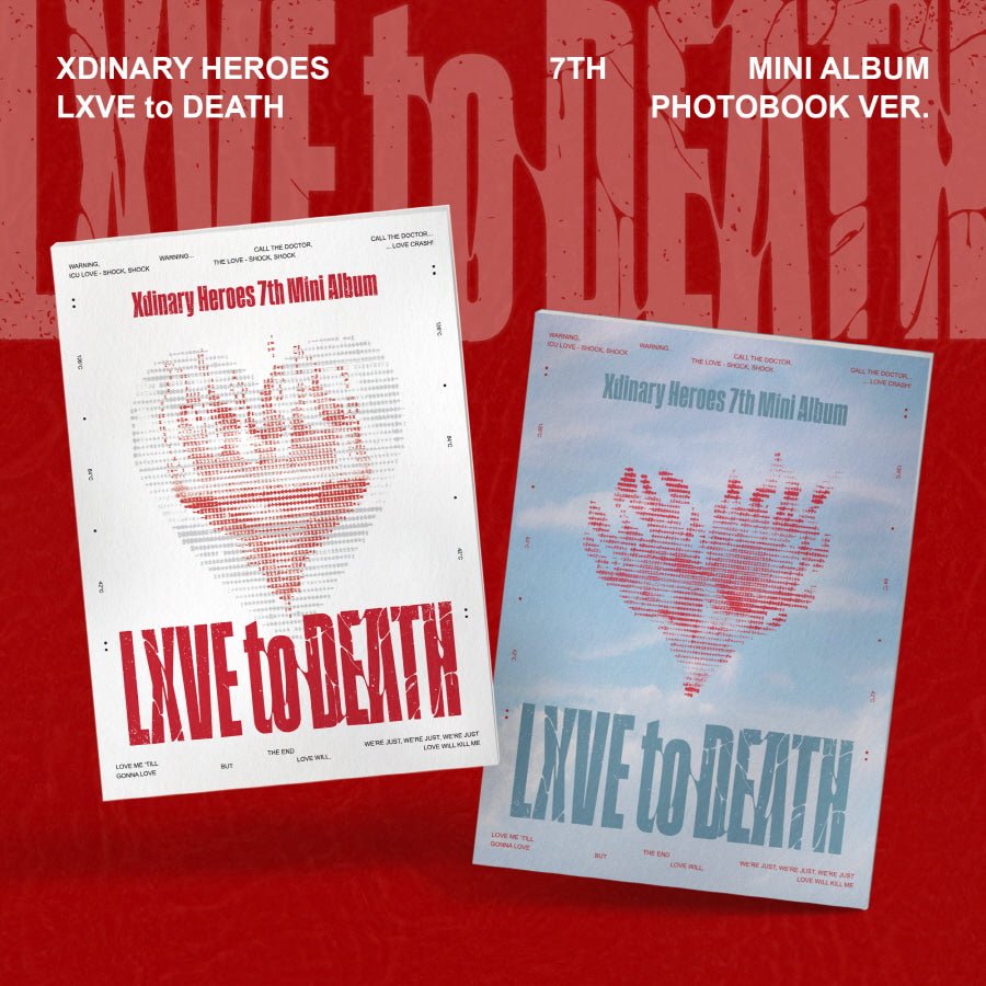 [Album]Xdinary Heroes - LXVE to DEATH (Mini Album 7th) [Photobook Ver. / 2 versions set] - product_vendor,