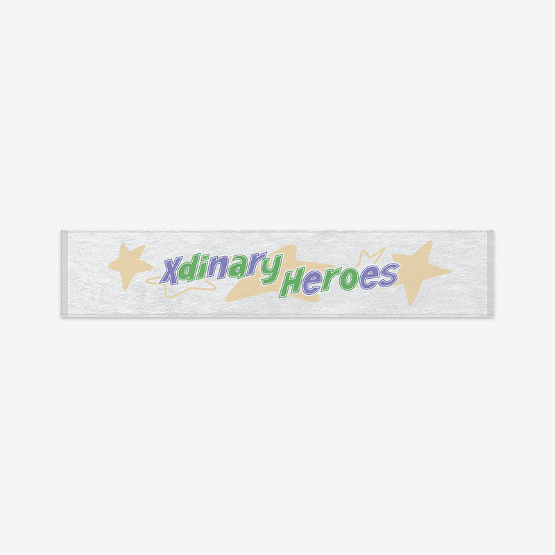 XDINARY HEROES - towel slogan - the xcape 1