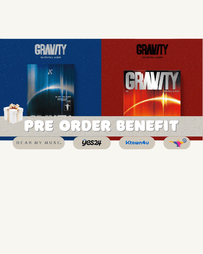 [Album]XIA - GRAVITY (5th FULL ALBUM) [SET] [Cosmic+Orbit Ver.] - product_vendor,