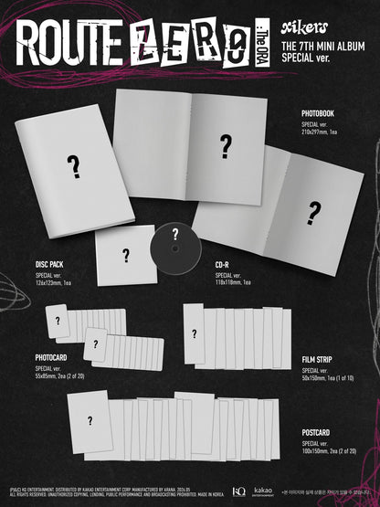 [Album]XIKERS (싸이커스) ROUTE ZERO : The ORA (7th Mini Album) (Special Ver.) - product_vendor,