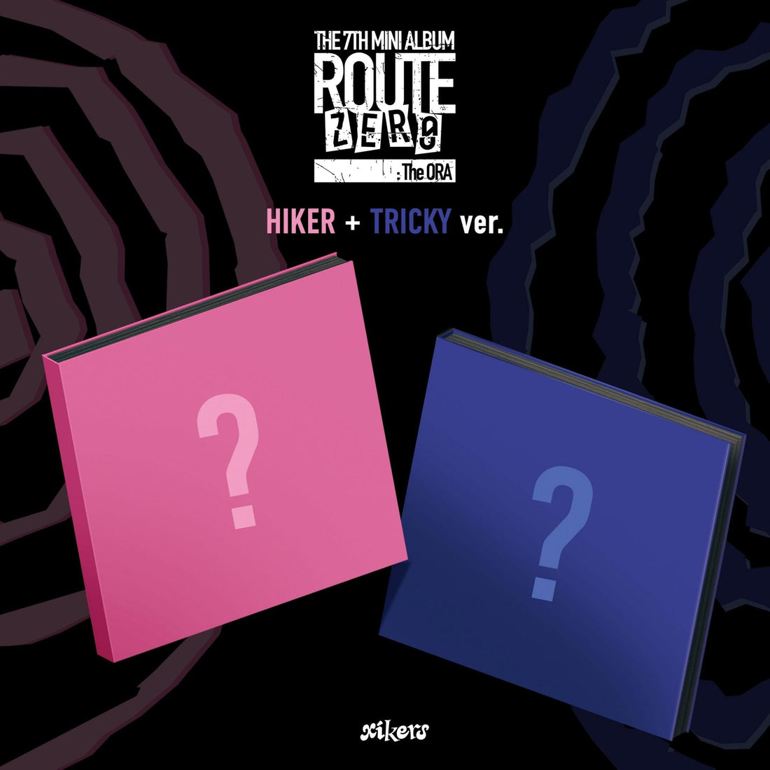 [Album]XIKERS (싸이커스) ROUTE ZERO : The ORA (7th Mini Album) (TRICKY Ver. / HIKER Ver.) - product_vendor,
