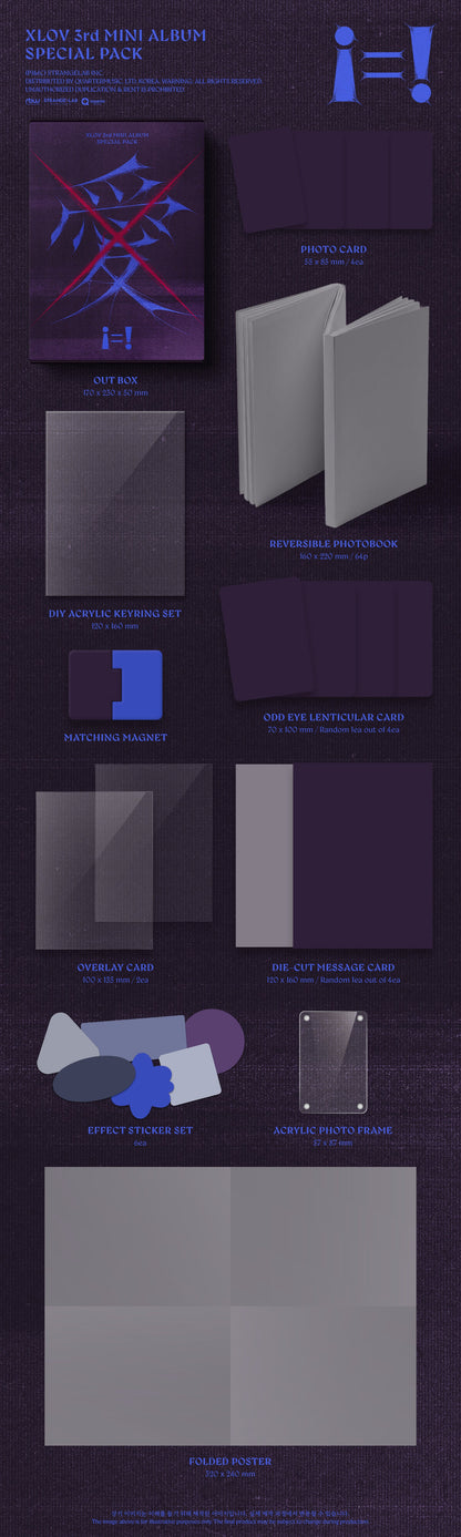 [album]XLOV - i=! [SPECIAL PACK Ver.]-