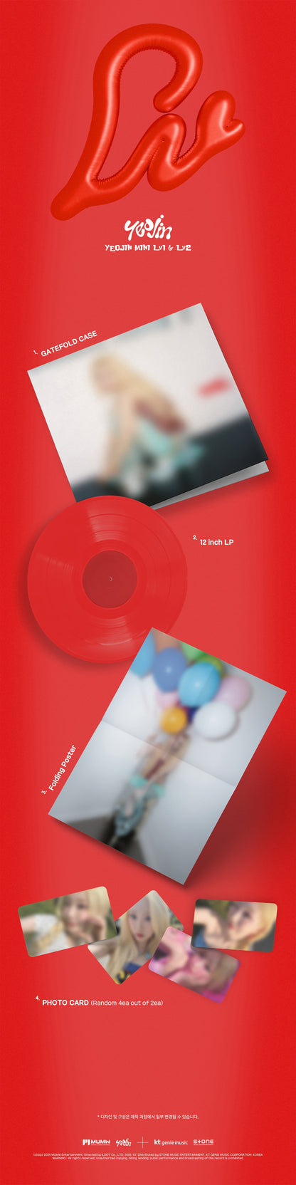 [Album]YEOJIN - Lv1 &amp; Lv2 (Limited Edition)-product_vendor, lowest price, EU shipping, Pre order benefit
