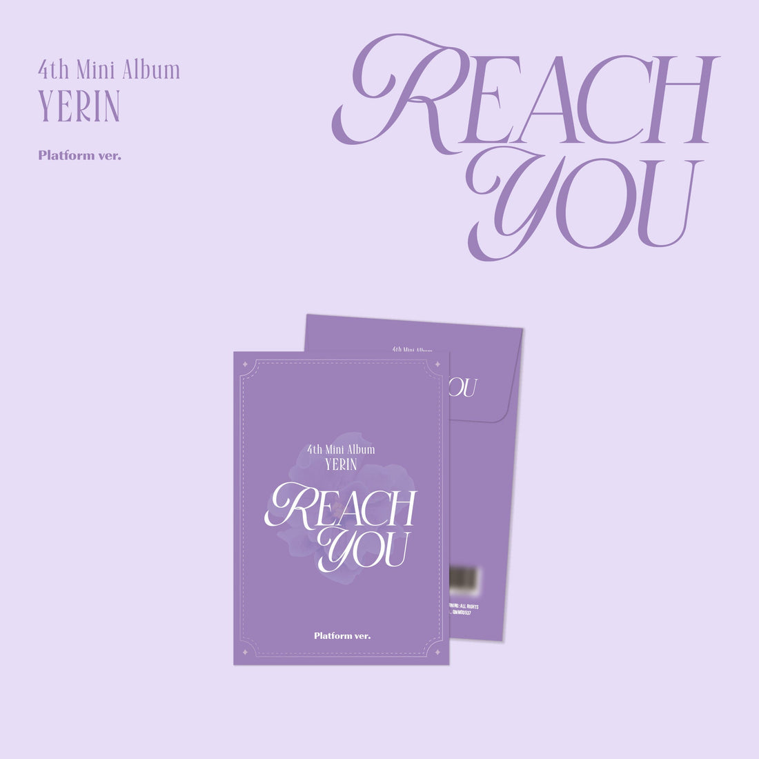 [Album]YERIN - REACH YOU (4th Mini) [Platform Ver.] - product_vendor,