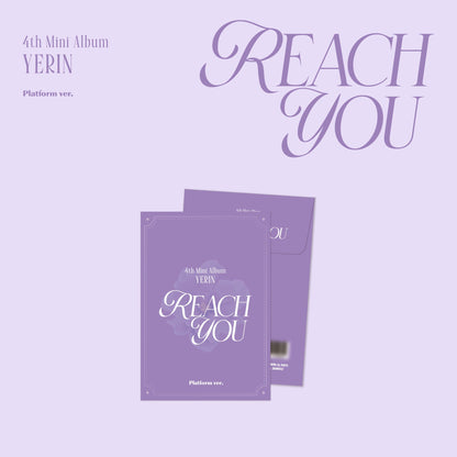 [Album]YERIN - REACH YOU (4th Mini) [Platform Ver.] - product_vendor,