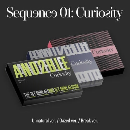 [Album]AND2BLE (앤더블) - Sequence 01: Curiosity (1st Mini Album) [CHOOSE] - product_vendor,WHO&