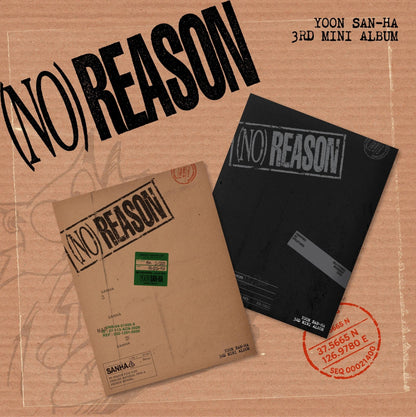 [Album]YOON SANHA(윤산하) - NO REASON (3rd Mini Album) [UNDEFINED / UNBOUND] [RANDOM] - product_vendor,