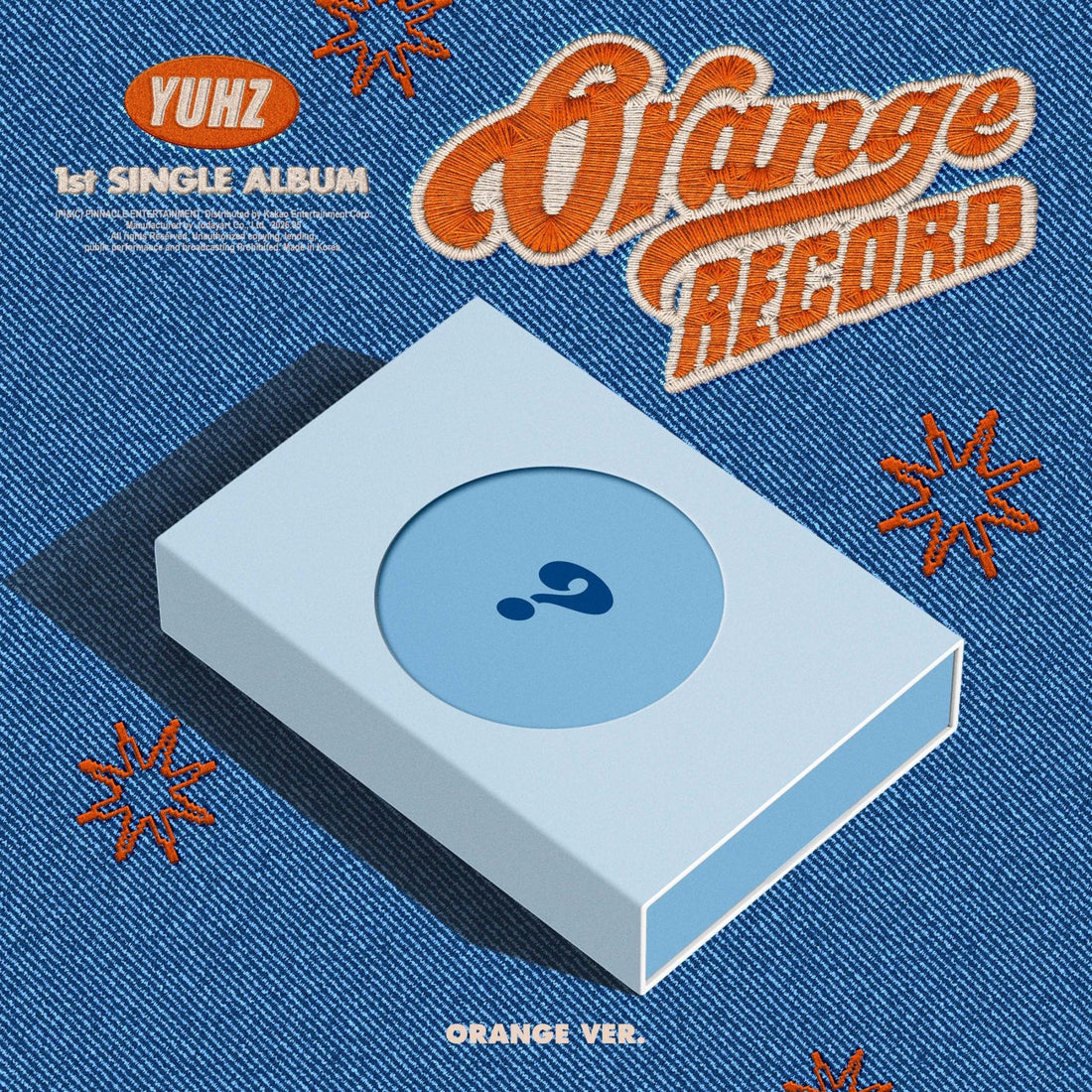[Event Album]YUHZ (유어즈) Orange Record (1st Single Album) (Orange Ver.) [WITHMUU FACE CALL EVENT] - product_vendor,