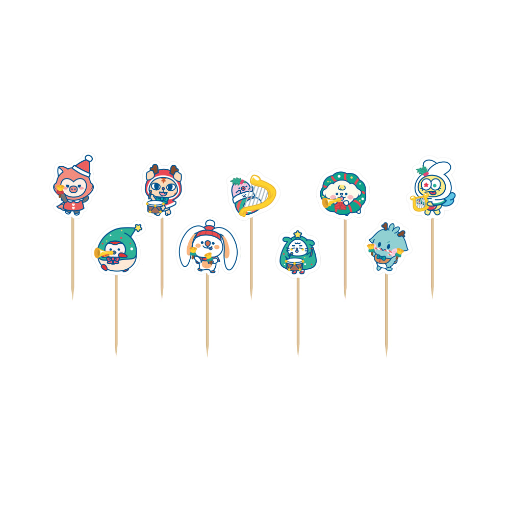 CRAVITY - cravity character winter ccrew pop up store crkrew deco pick set 1