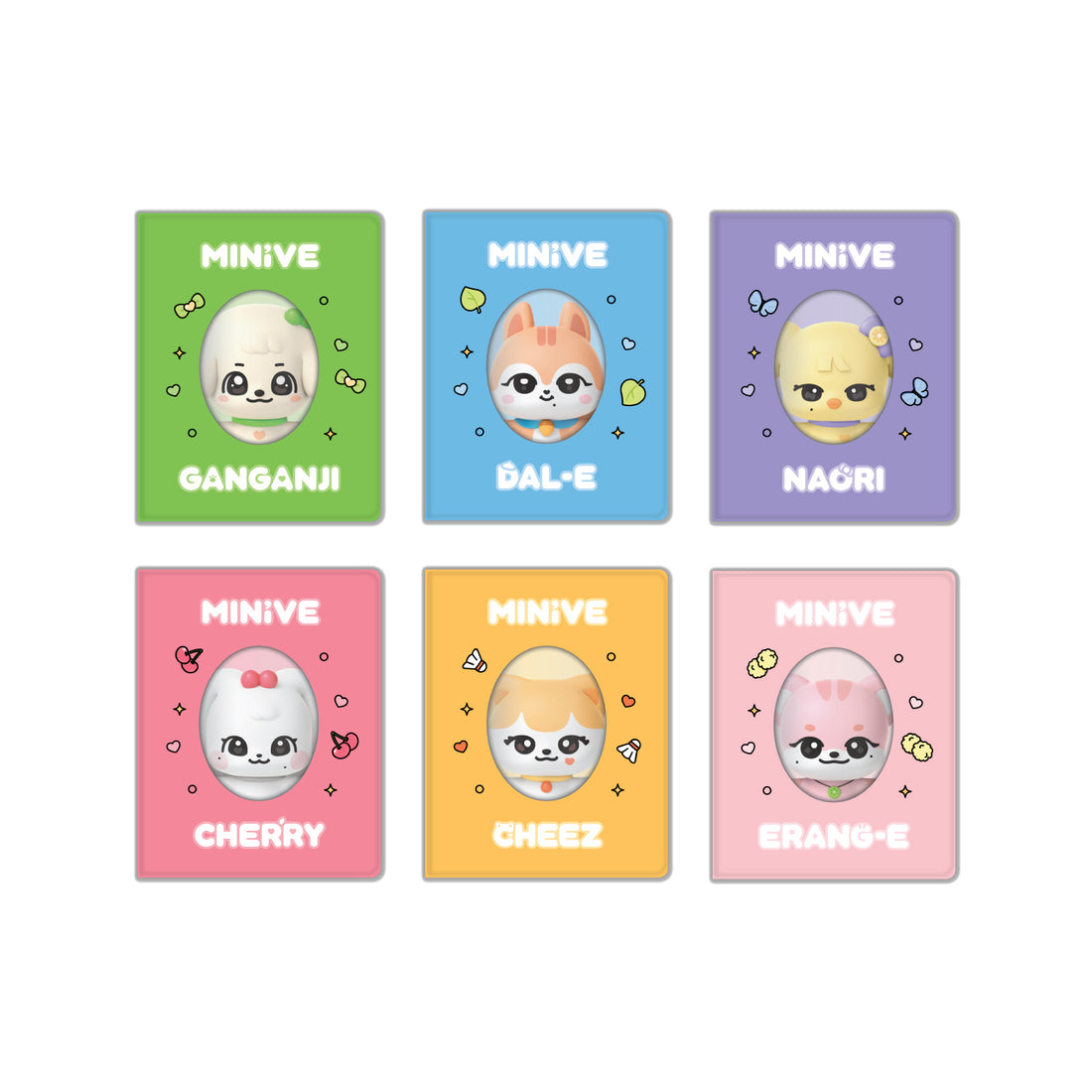 IVE - ive character md minib photo card binder 1
