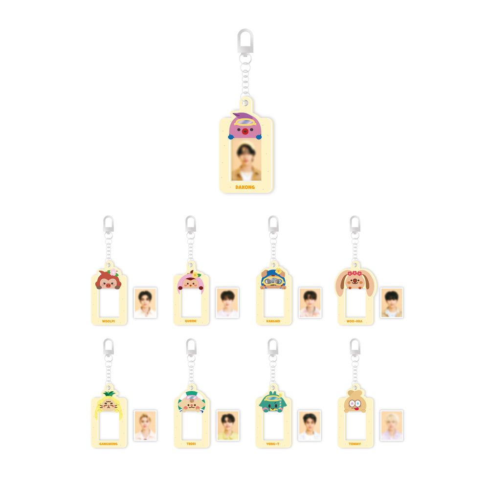 CRAVITY - cravity character summer ccrew pop-up store id photo + ccrew acrylic holder set 1