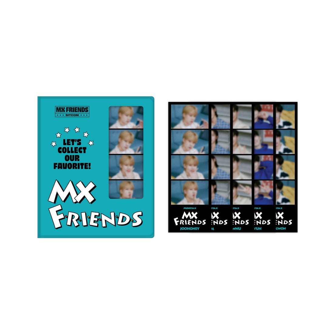 MONSTA X - monsta x 2023 fan-con mx friends - 4-cut photo binder 1
