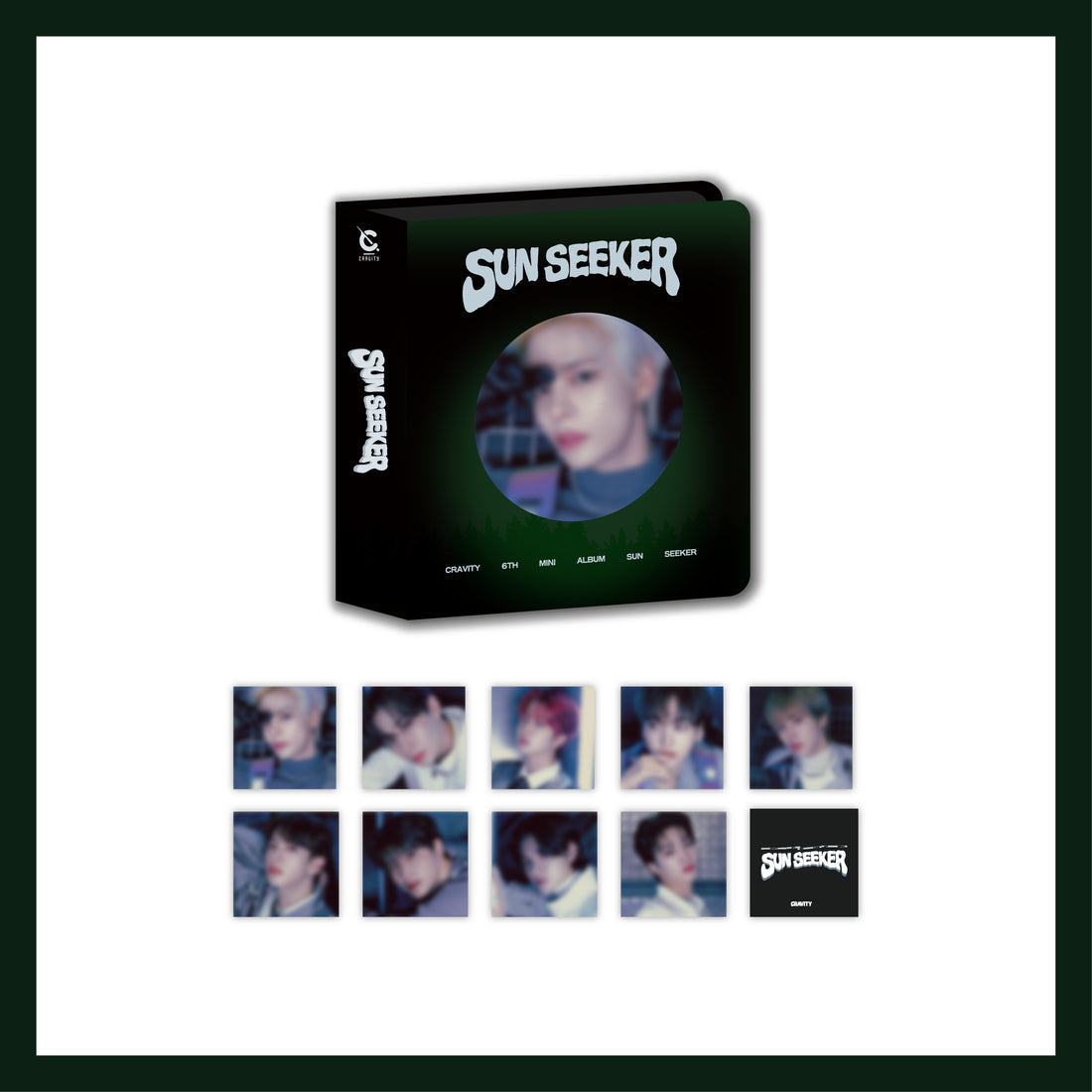 CRAVITY - cravity 6th mini album sun seeker - collect book 1