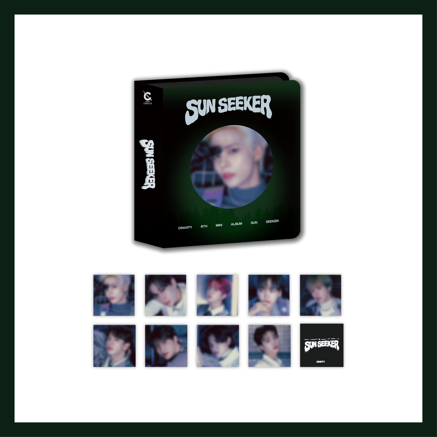 CRAVITY - cravity 6th mini album sun seeker - collect book 1