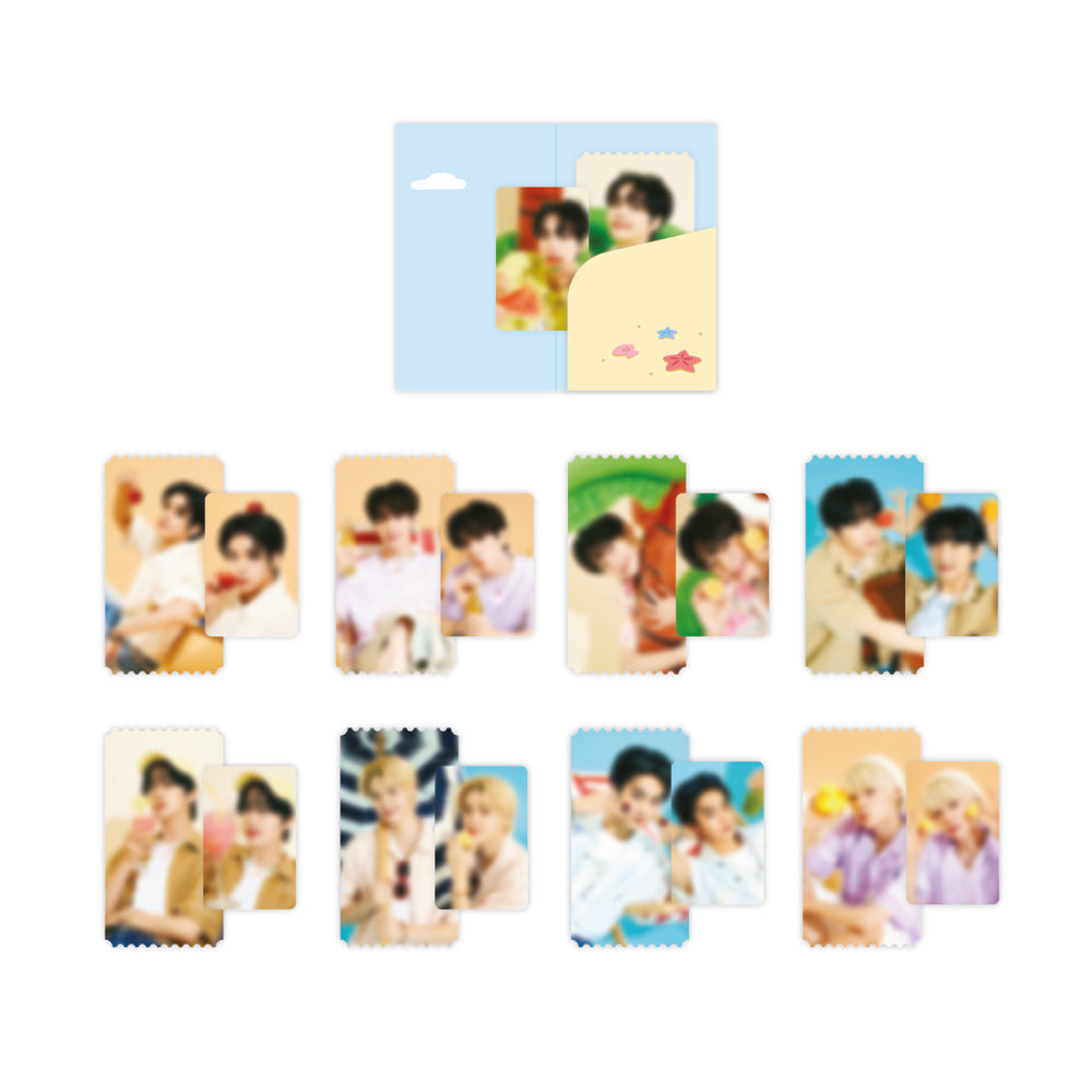 CRAVITY - cravity character summer ccrew pop-up store ticket photo set 1